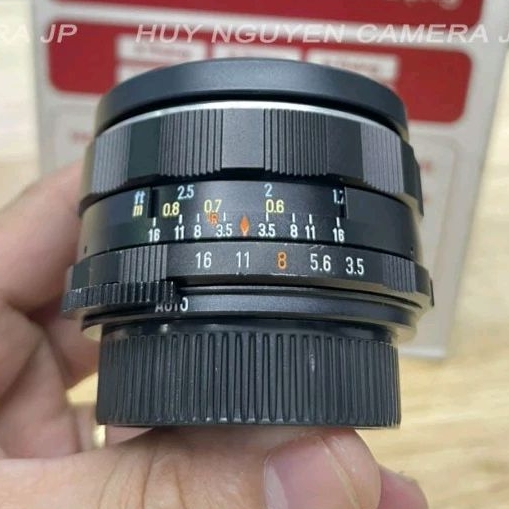 TAKUMAR 35 F3.5 超級多鏡頭。 給你的手
