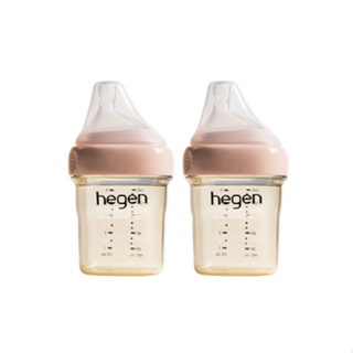 2 件套 Hegen PPSU 奶瓶 150ml / 240ml / 330ml Sm / L 奶嘴適用於 1M 的嬰兒