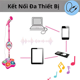 使用兒童整合揚聲器播放音樂 - 連接到手機、電腦、智慧 MP3。