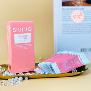 Skinia 睡眠膠原蛋白面膜保濕、抗衰老、緊緻肌膚
