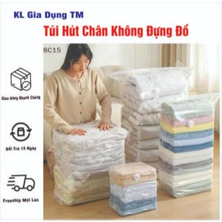 Pa-pe 材料製成的衣服、毯子和枕頭真空袋,壓縮袋尺寸 60x80cm 無需使用可重複使用的泵 KLGD