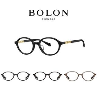 Bolon BJ3205 女士眼鏡架,時尚橢圓形眼鏡架,奢華正品眼鏡架