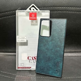 (排氣) Kst 光麵皮套適用於三星 Note 20 Ultra(藍色)(789)