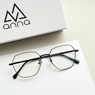 ANNA 時尚男女眼鏡框,多邊形圓形,高品質 TITAN 材料 LH1092