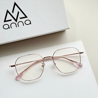 ANNA 時尚男女眼鏡框,圓形,高品質 TITAN 材料 LH6282