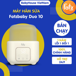 Fatz Baby Duo 10 電子消毒器牛奶加熱器帶 2 瓶 FB3211BK