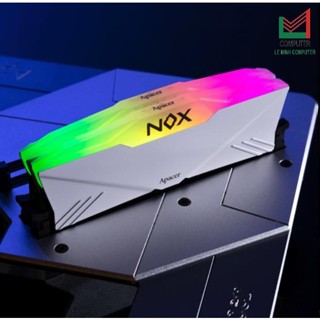 記憶體 DDR4 PC 8G/3200 APACER OC NOX RGB AURA2 黑/白正品