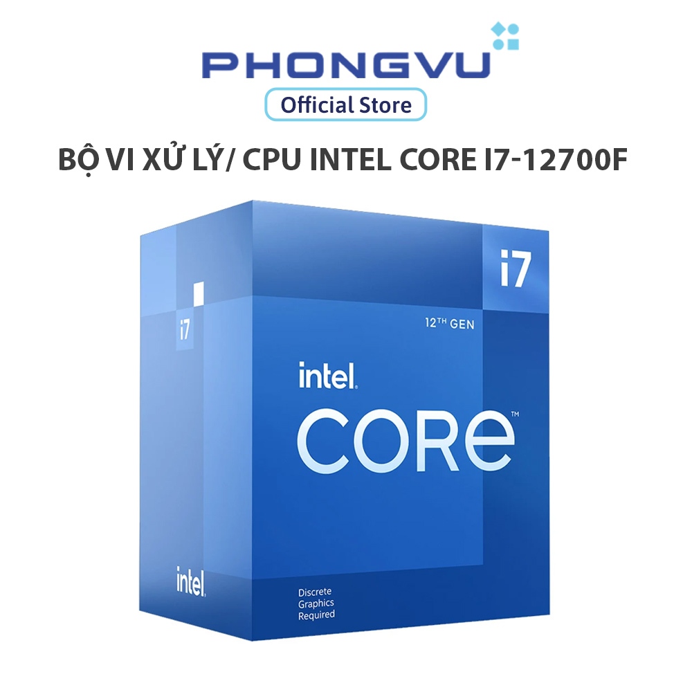 【全新正品整盒】英特爾酷睿i7-12700F Cpu-