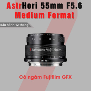 Astrhori 55mm F5.6 中型鏡頭 - 適用於 Fujifilm GFX 相機的鏡頭