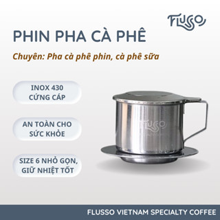 不銹鋼咖啡過濾器 430 尺寸 6 Flusso 專業咖啡