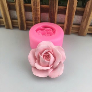 玫瑰矽膠模具玫瑰模具 3d 4d 玫瑰矽膠果凍模具果凍生日蛋糕蠟燭
