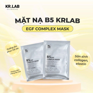 Kr.lab B5 EGF 複合面膜,用於美白和保濕