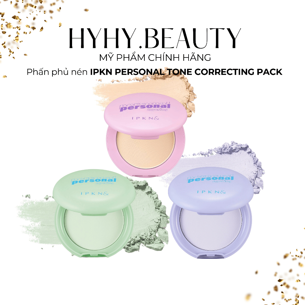 IPKN& 個人音調校正模糊粉餅 IPKN