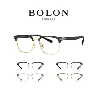 Bolon BA6013 男士眼鏡架,時尚方形眼鏡架,奢華正品眼鏡架