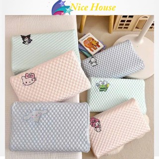 三麗鷗兒童乳膠護頸枕透氣孔尺寸 27x44cm _ Nice House
