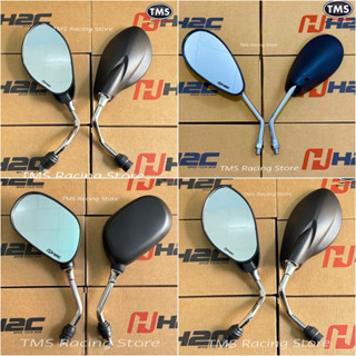 H2c Spark 後視鏡玻璃 - 水滴 - Yaz 光面鍍鉻底座安裝在許多車型上(左側)