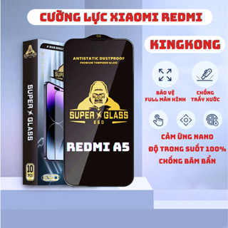 XIAOMI REDMI A5 Kingkong 全面屏鋼化玻璃螢幕保護膜適用於小米 UNICASE