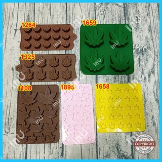 [HCM] 用於軟糖、澆注果凍、巧克力蛋糕裝飾的楓葉矽膠模具