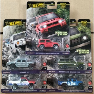 風火輪 2025 年汽車文化 Terra Trek Datsun 豐田吉普三菱玩具模型車