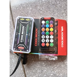 Coolmoon 風扇控制集線器,6pin rgb 風扇