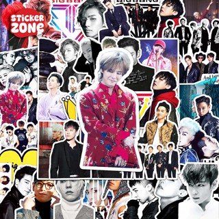 50 張 KPOP BTS BIGBANG G-DRAGON 防水貼紙 – 帽子、手提箱、筆記本電腦、愛貼紙的粉絲貼紙