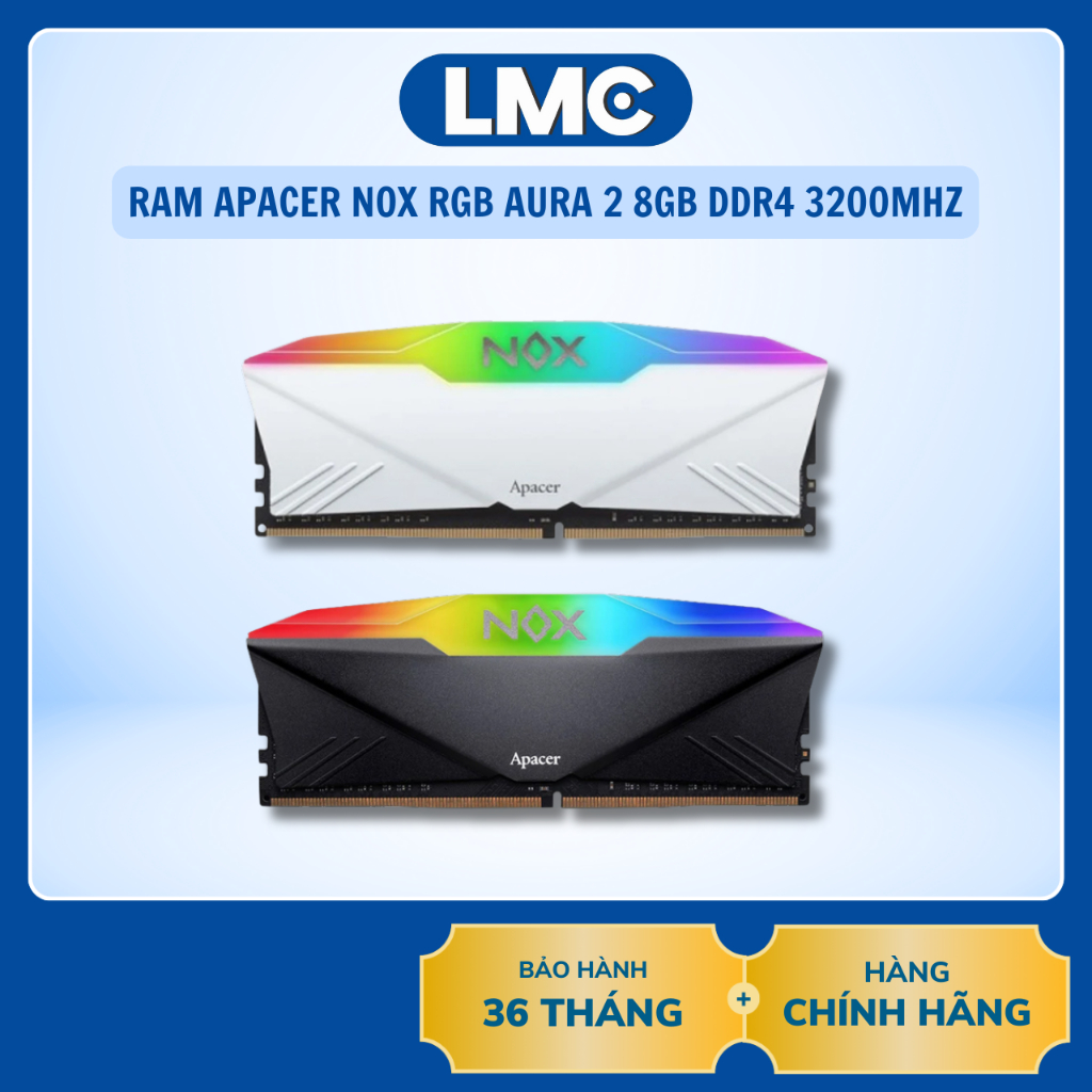 內存宇瞻 NOX RGB 光環 2 8GB DDR4 3200MHz