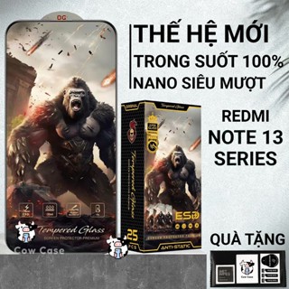 鋼化 Redmi Note 13 Pro、Note 13 4G/5G Cowcase warrior 全面屏玻璃螢幕保護