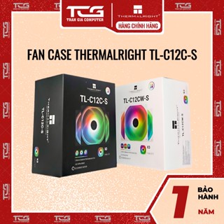 Thermalright TL-C12C-S 黑色/白色電腦機箱風扇套件 (12cm / 3PCS PACK / ARG