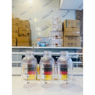 高品質塑膠雞尾酒搖壺 - 帶蓋,黑色刻度 - 適用於酒吧、咖啡廳