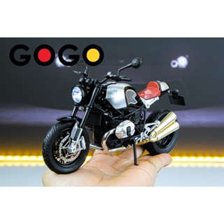 BMW R Nine Classic 1:12 摩托車模型帶燈光和聲音