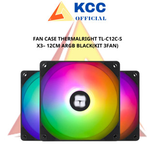 風扇殼 Thermalright TL-C12C-S X3– 12CM ARGB 黑色 (黑色)