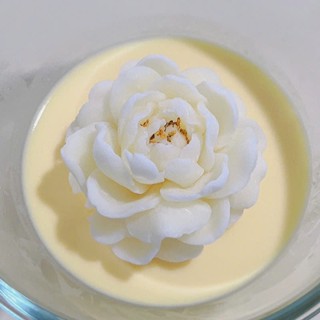 茶玫瑰矽膠模具,用於製作新加坡豆腐、原木、果凍、巧克力、香薰蠟燭