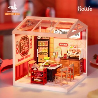 Panda HotPot Rolife Super Creator 火鍋店 – DIY 娃娃屋模型 DW020。 創意禮