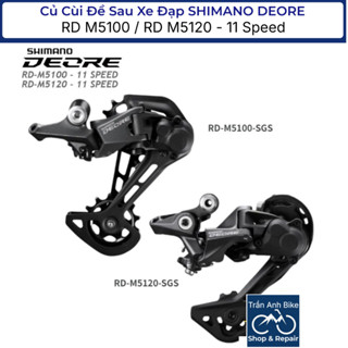 SHIMANO DEORE RD M5100 / RD M5120 11 速自行車後變速器 - 正品