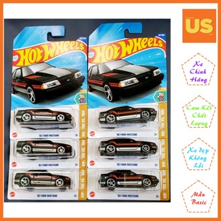 正品黑色 Hot Wheels 92 福特野馬模型車