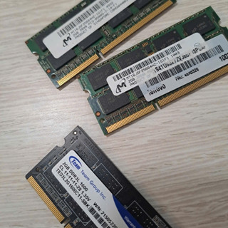 筆記本電腦記憶體 PC3 DDR3L 1600 2GB 組合 3 條