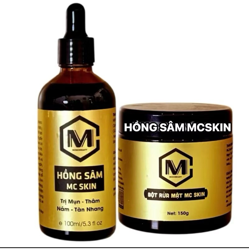 MCSKIN/MC SKIN 紅參泡泡再生複合套裝