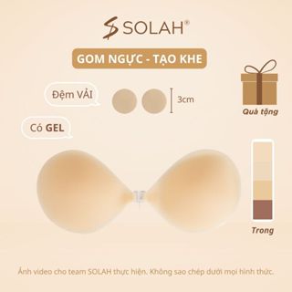 SOLAH 防滑矽膠文胸比基尼露肩露背沙灘短款上衣 BR11
