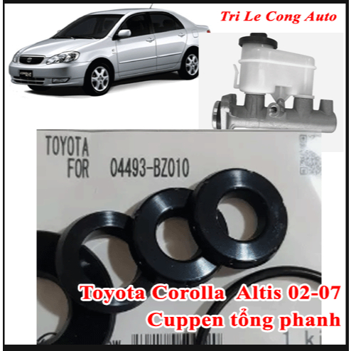 Cuppen總剎車卡羅拉Altis 02-07女油豬豐田2003 2004 2006發動機1.3 1.8 2.0 04