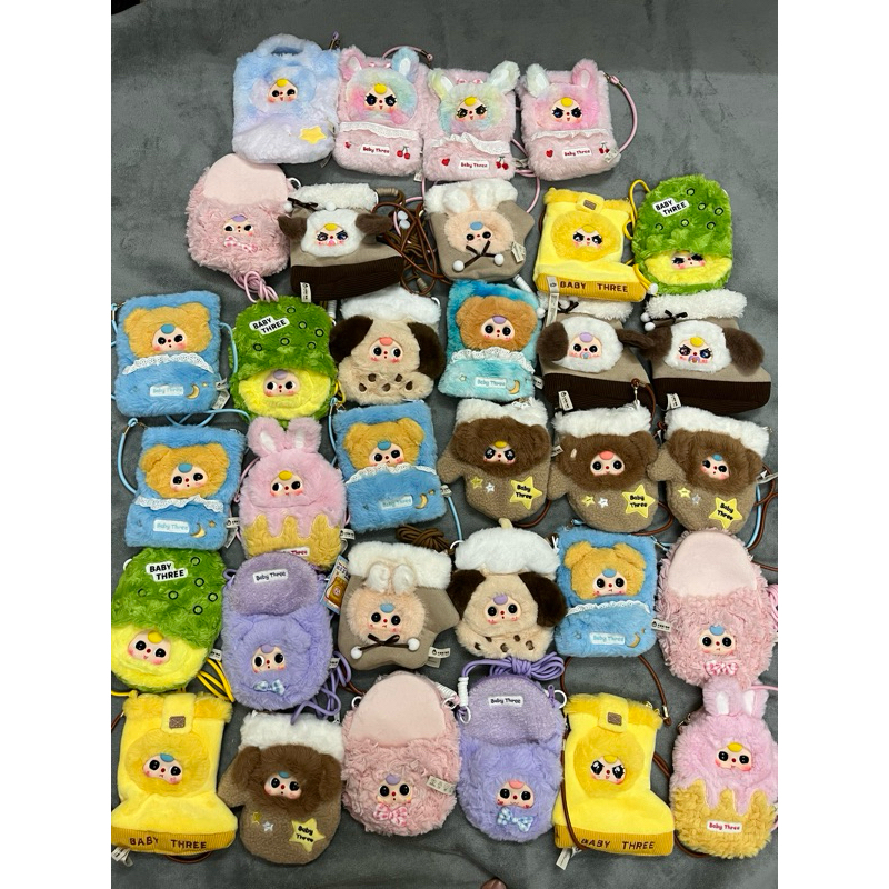 BLINDBOX BABY 三手機包,斜挎包作為手提包正品無盒