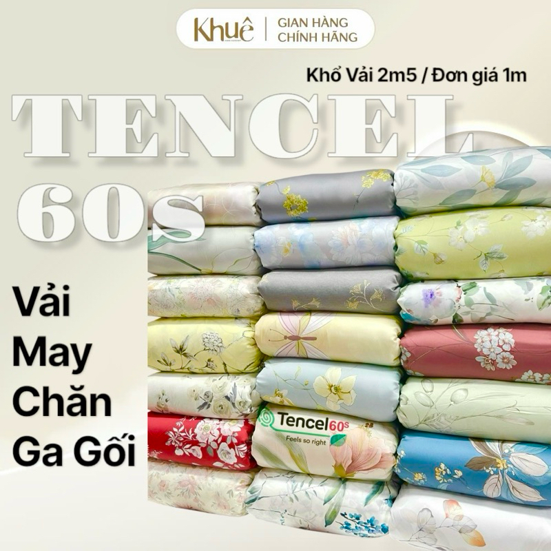 用於縫紉床上用品的具有多種圖案的高品質天絲 60 年代絲綢面料。 織物尺寸 2m50 單位價格按米計算織物 Khue H