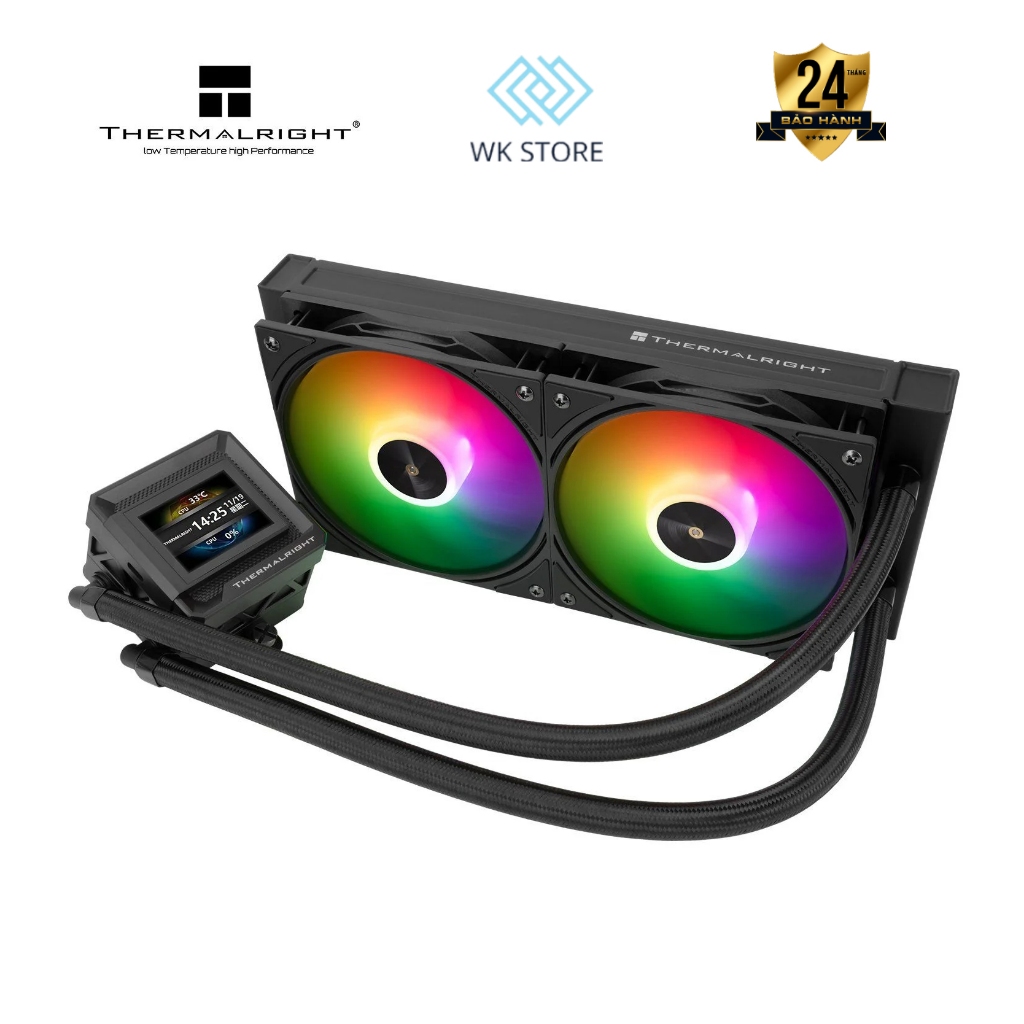 Thermalright Frozen Warframe 240 SE 黑色/白色 ARGB 水冷卻器