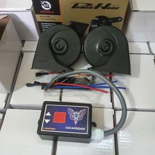 超級產品組合:25 首三葉歌曲仿套裝和一對防水 Senka 蛞蝓喇叭。 電壓 12V-24V