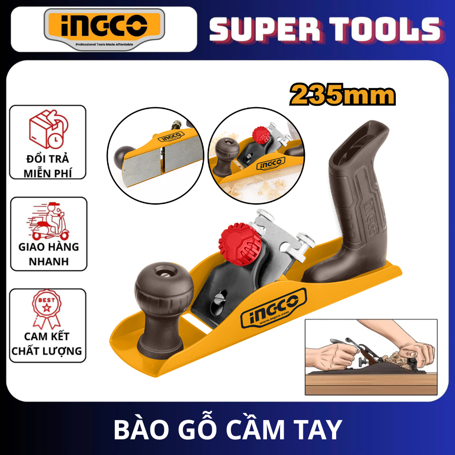 INGCO CRAFTSMAN 手持式木鉋機 HPL01300
