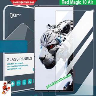 Gor Red Magic 10 Air鋼化玻璃透明光滑,減少指紋