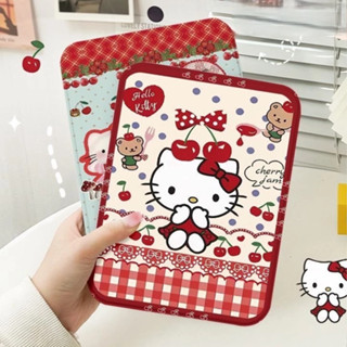 帶 Hello Kitty 圖案的袖珍折疊邊鏡,PU 皮套桌鏡 LILA GUONGKITTY29