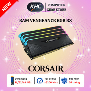 RAM Corsair Vengeance RGB RS DDR4 3200MHz 16GB 32GB 64GB - R