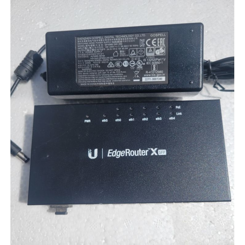 EdgeRouter X SFP 負載平衡器