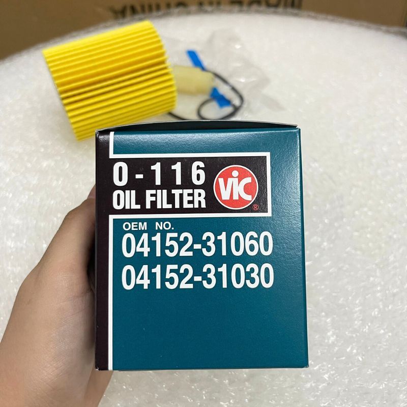 VIC 發動機機油濾清器(2 個墊圈)O-116 適用於 TOYOTA Hilux 2.4、Land Cruiser P