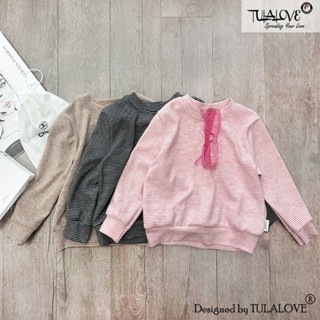 女童長袖襯衫秋冬保暖法蘭絨面料Tulalove嬰兒長袖襯衫